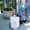 Shower MAX 4-Gallon 12V Battery Powered Rolling Sprayer